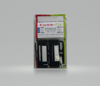Klemm-Fix Clip schwarz Kunststoff